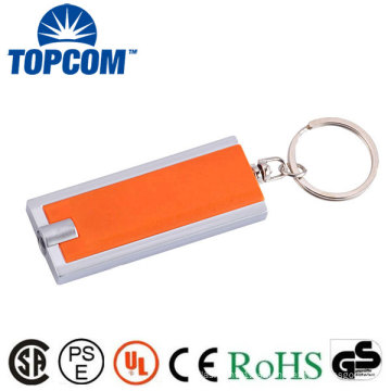 Regalo promocional más barato PVC LED mini linterna linterna con marca